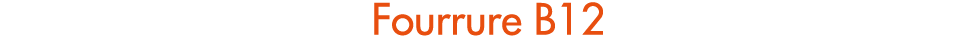 Fourrure B12