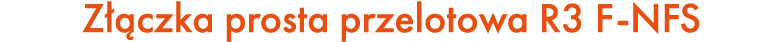 Z czka prosta przelotowa R3 F NFS
