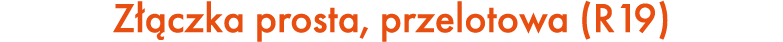 Z czka prosta, przelotowa (R19)