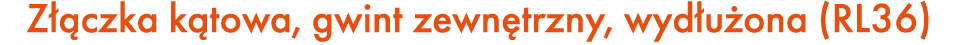 Z czka k towa, gwint zewn trzny, wyd u ona (RL36)
