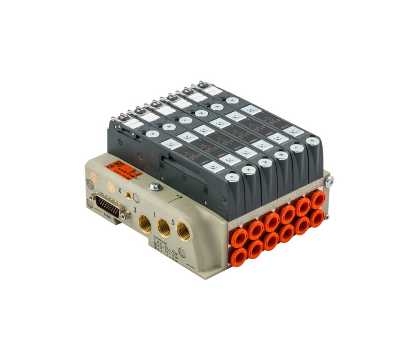 EB 80 BOXI 6 position valve island