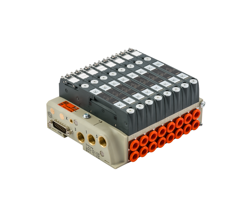 EB 80 BOXI 8 position valve island