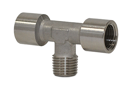 Standard fittings in AISI316 stainless steel, threads from 1/8&rdquo; to 1/2&rdquo;