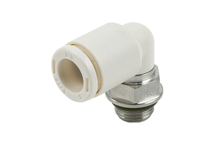 Automatic fittings in AISI 316L stainless steel and high-resistance technopolymer Serie XTR, tubes &Oslash; 6 and 8 mm, threads 1/8 and 1/4&rdquo;